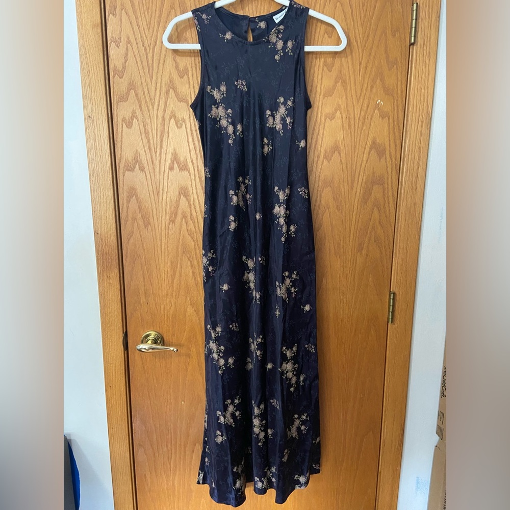 Vintage 90s long floral dress